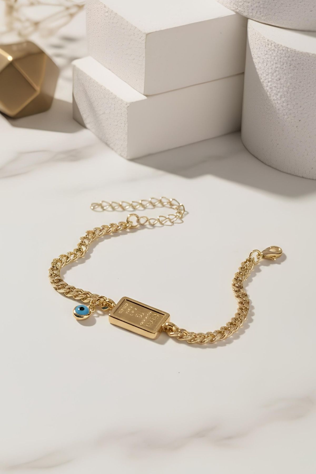 24 Ayar Bir Gram Altınlı Bileklik